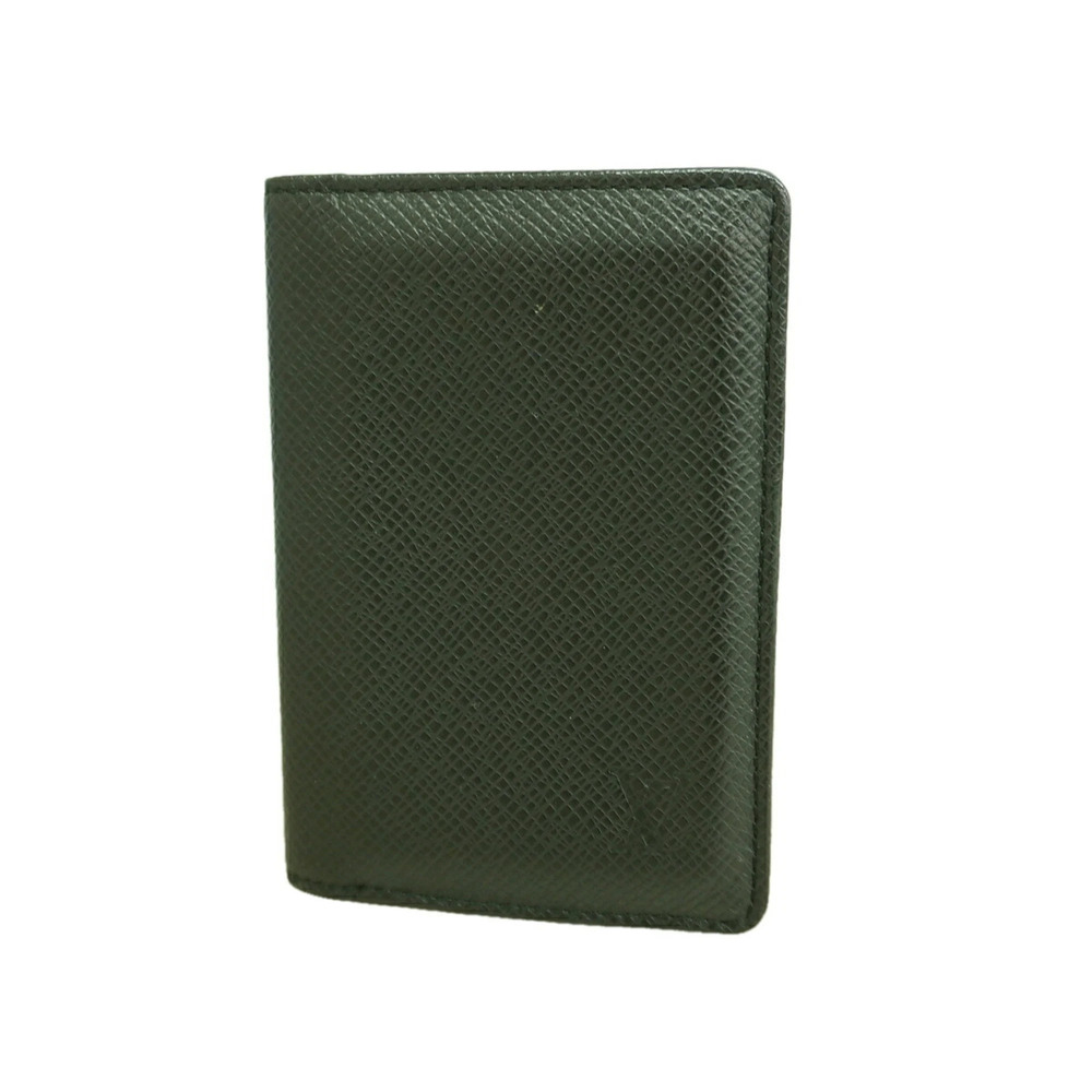Louis Vuitton Taiga Organizer de Poche M30512 Ardoise Men's Business Card Hol...